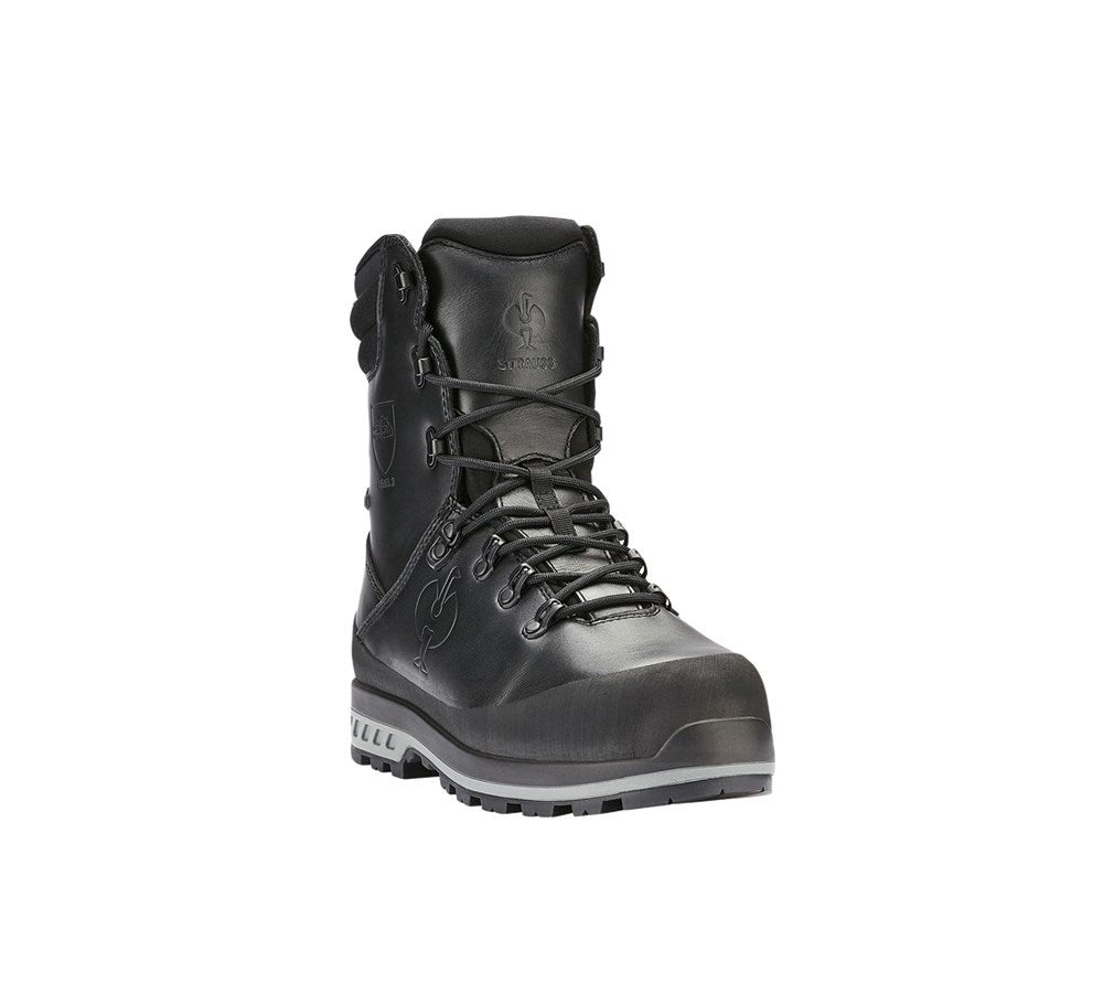 Secondary image e.s. S2 Forestry safety boots Triton black