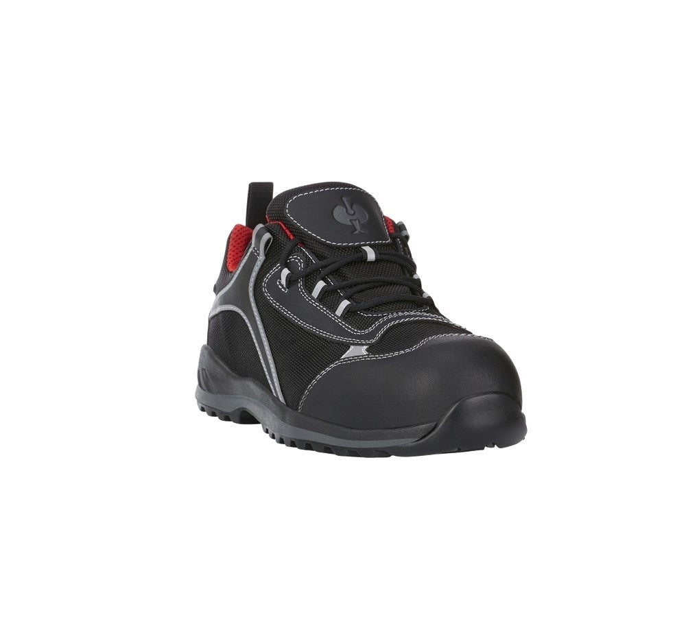 Secondary image e.s. S3 Safety shoes Zahnia low black/red