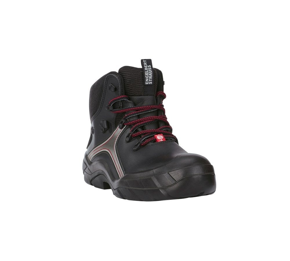 Secondary image e.s. S3 Safety shoes Avior black/red