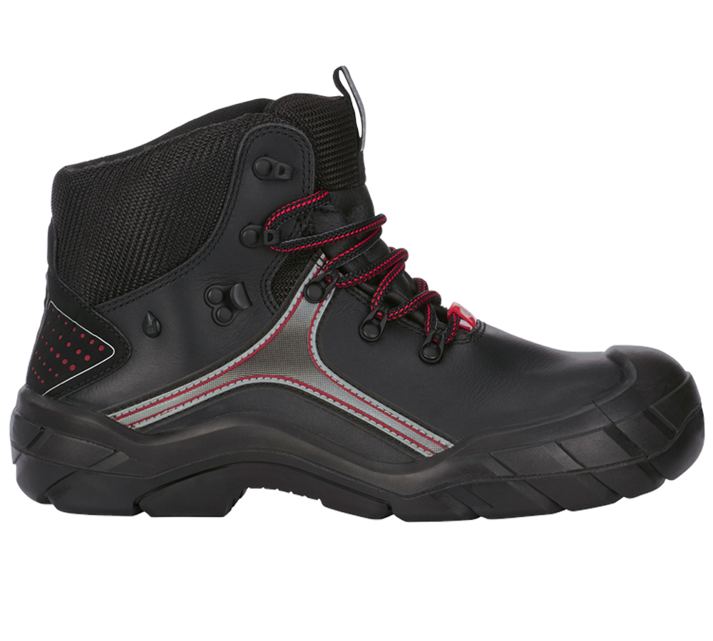 Primary image e.s. S3 Safety shoes Avior black/red