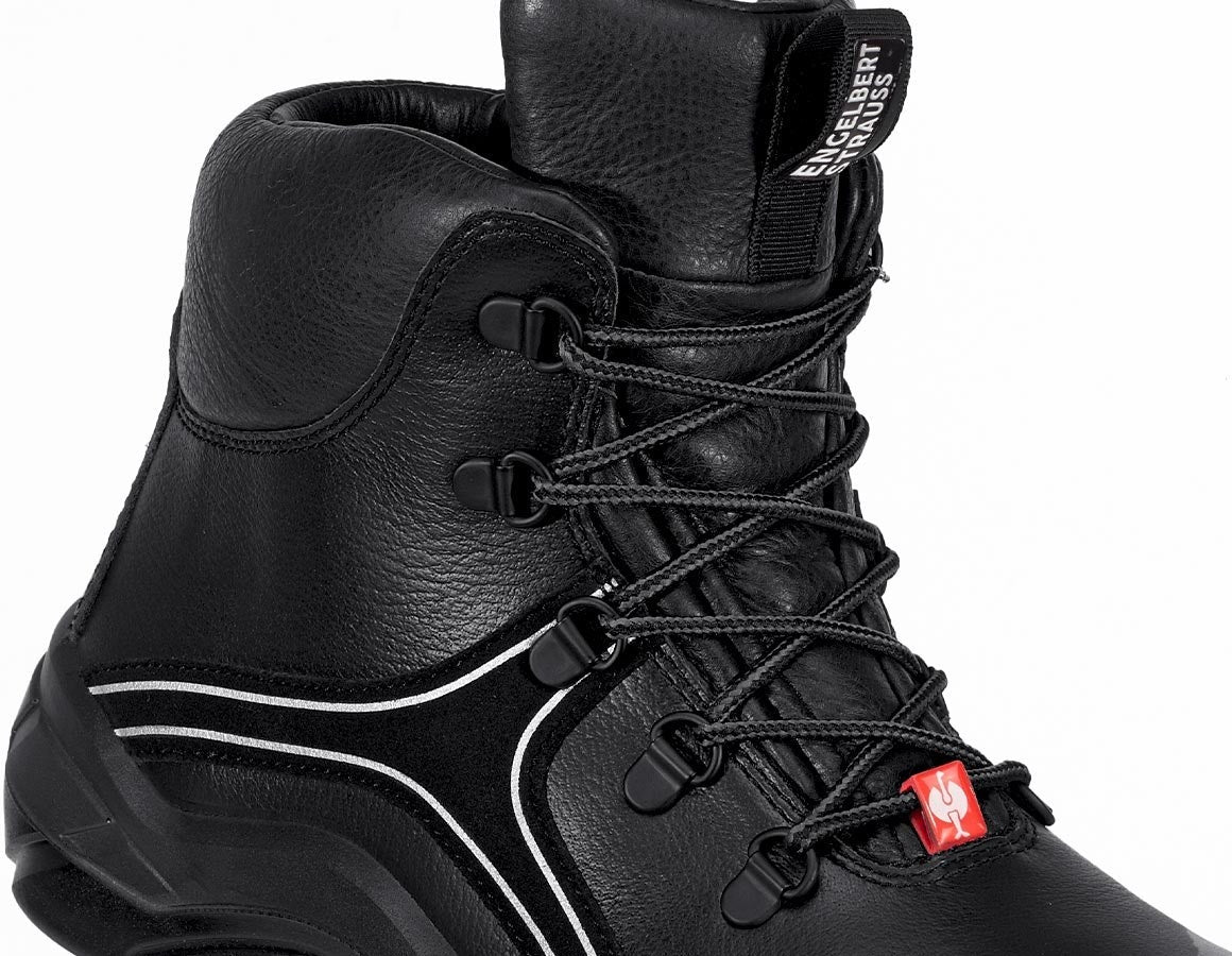 Detailed image e.s. S3 Safety boots Hadar black/white