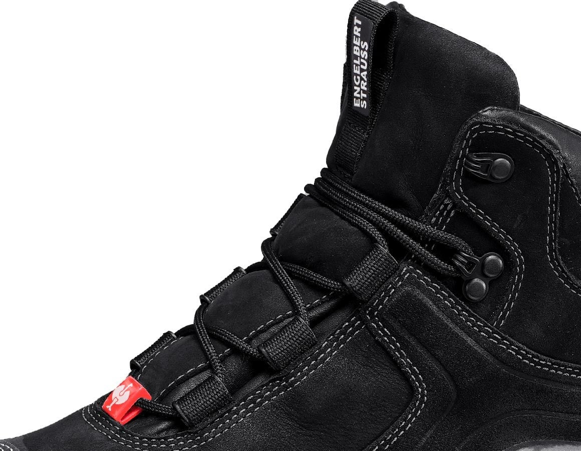 Detailed image e.s. S3 Safety boots Nembus mid black