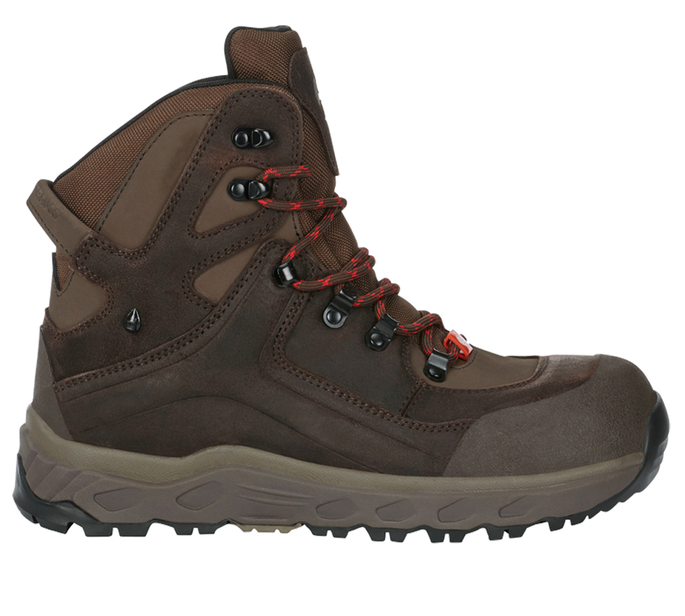 Primary image e.s. S3 Safety boots Siom-x12 mid chestnut/hazelnut