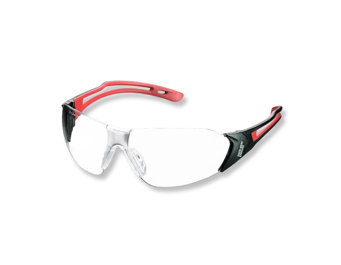 Primary image e.s. Safety glasses Abell red/black