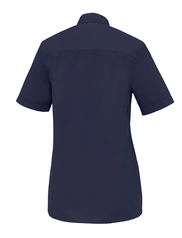 Secondary image e.s. Service blouse short sleeved navy