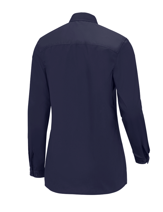 Secondary image e.s. Service blouse long sleeved navy