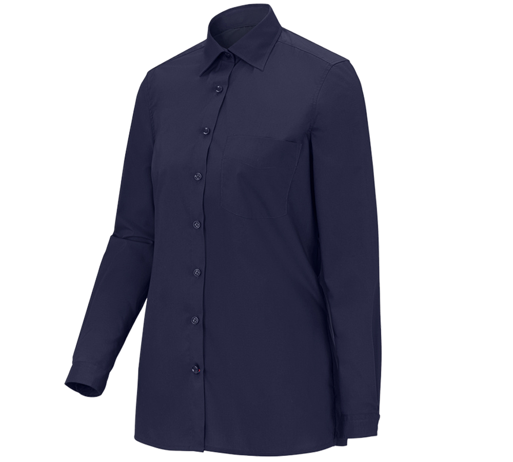 Primary image e.s. Service blouse long sleeved navy