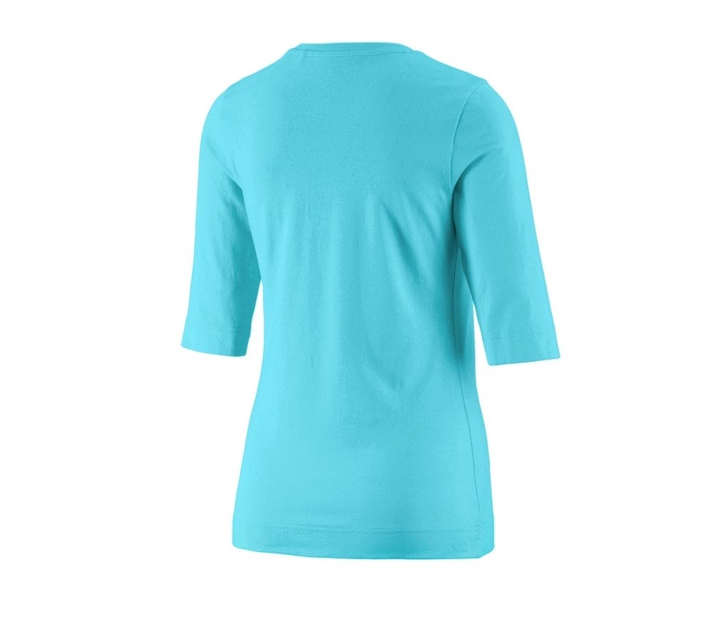 Secondary image e.s. Shirt 3/4 sleeve cotton stretch, ladies' capri