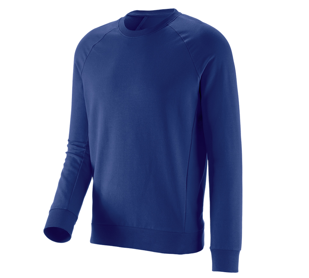 Primary image e.s. Sweatshirt cotton stretch royal