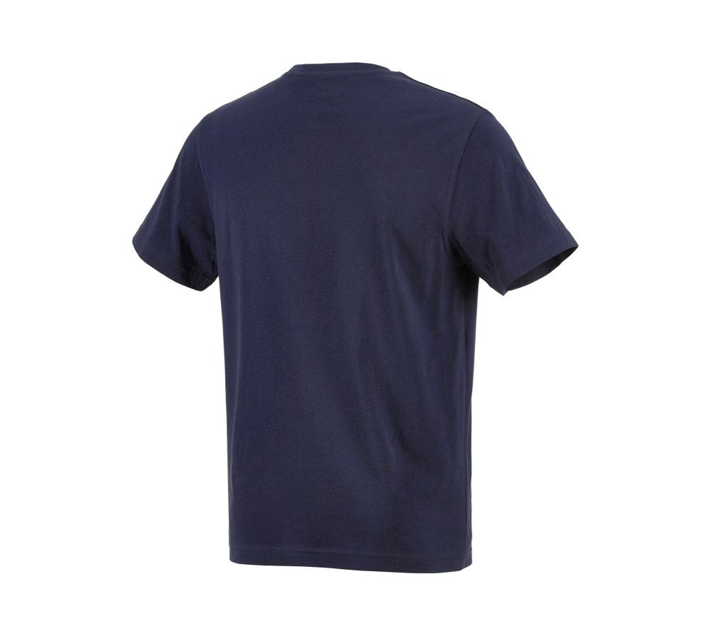 Secondary image e.s. T-shirt cotton navy