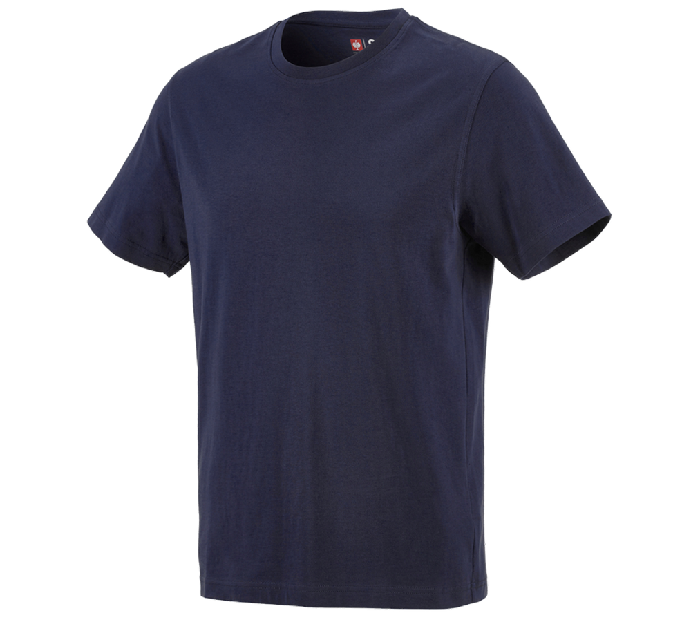 Primary image e.s. T-shirt cotton navy