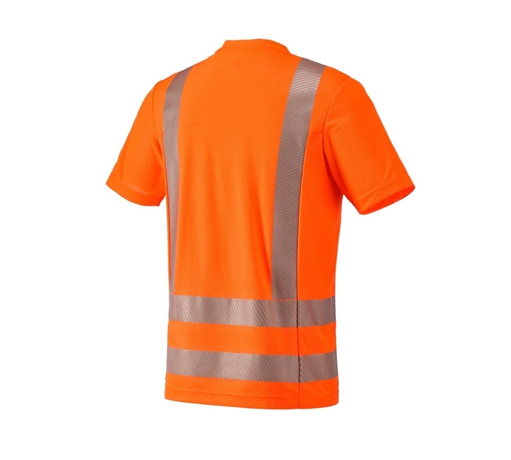 Secondary image e.s. High-vis functional T-Shirt high-vis orange