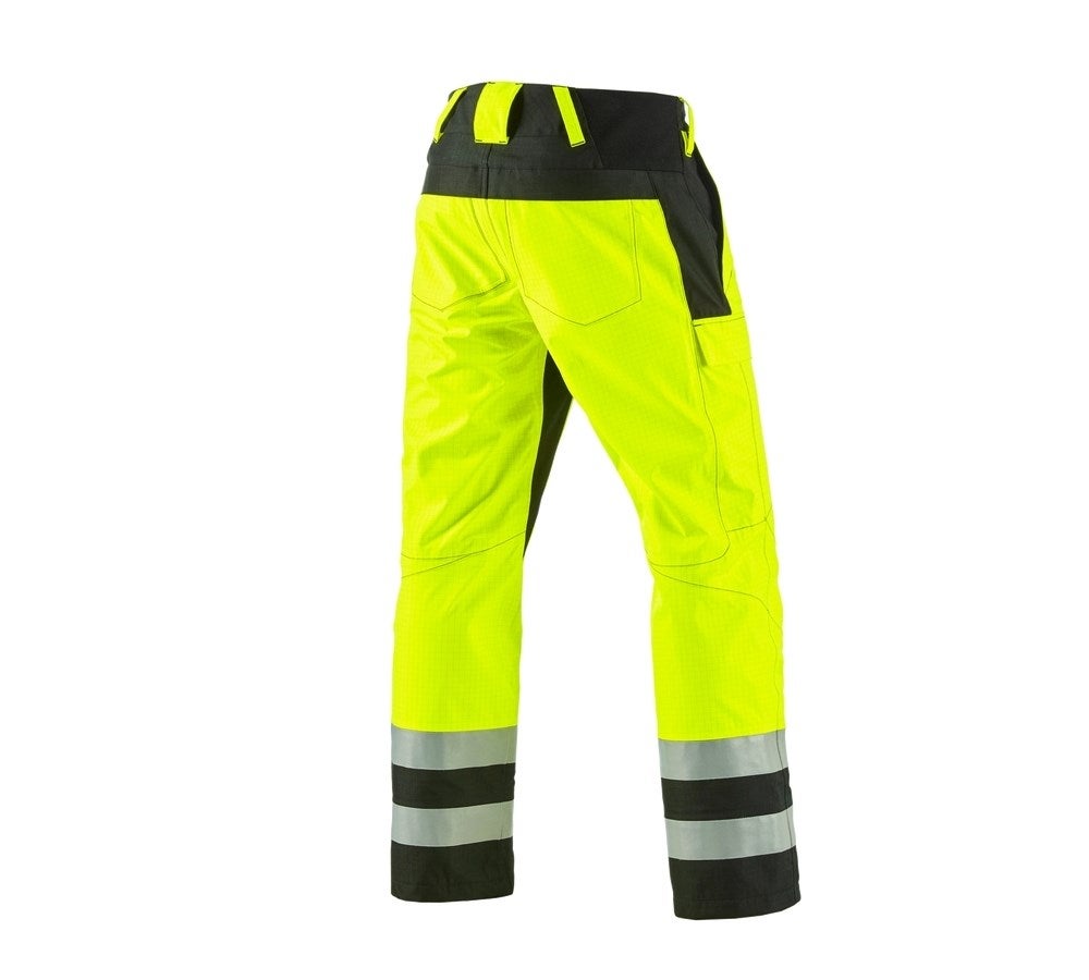 Secondary image e.s. Weatherproof trousers multinorm high-vis high-vis yellow/black