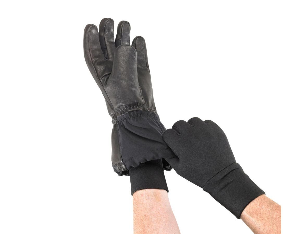 Additional image 3 e.s. Winter gloves Cupid Ice black/grey