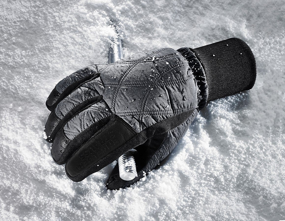 Additional image 1 e.s. Winter gloves Hybrid Ice graphite melange